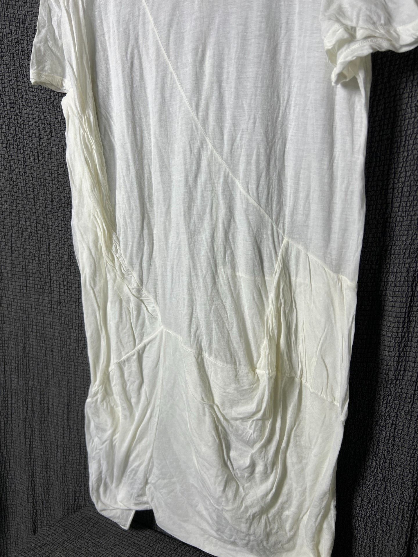 Rick Owens Rick Owens 17ss Spiral Twist Geometric Pleated T-Shirt Size US S / EU 44-46 / 1 - 3 Thumbnail