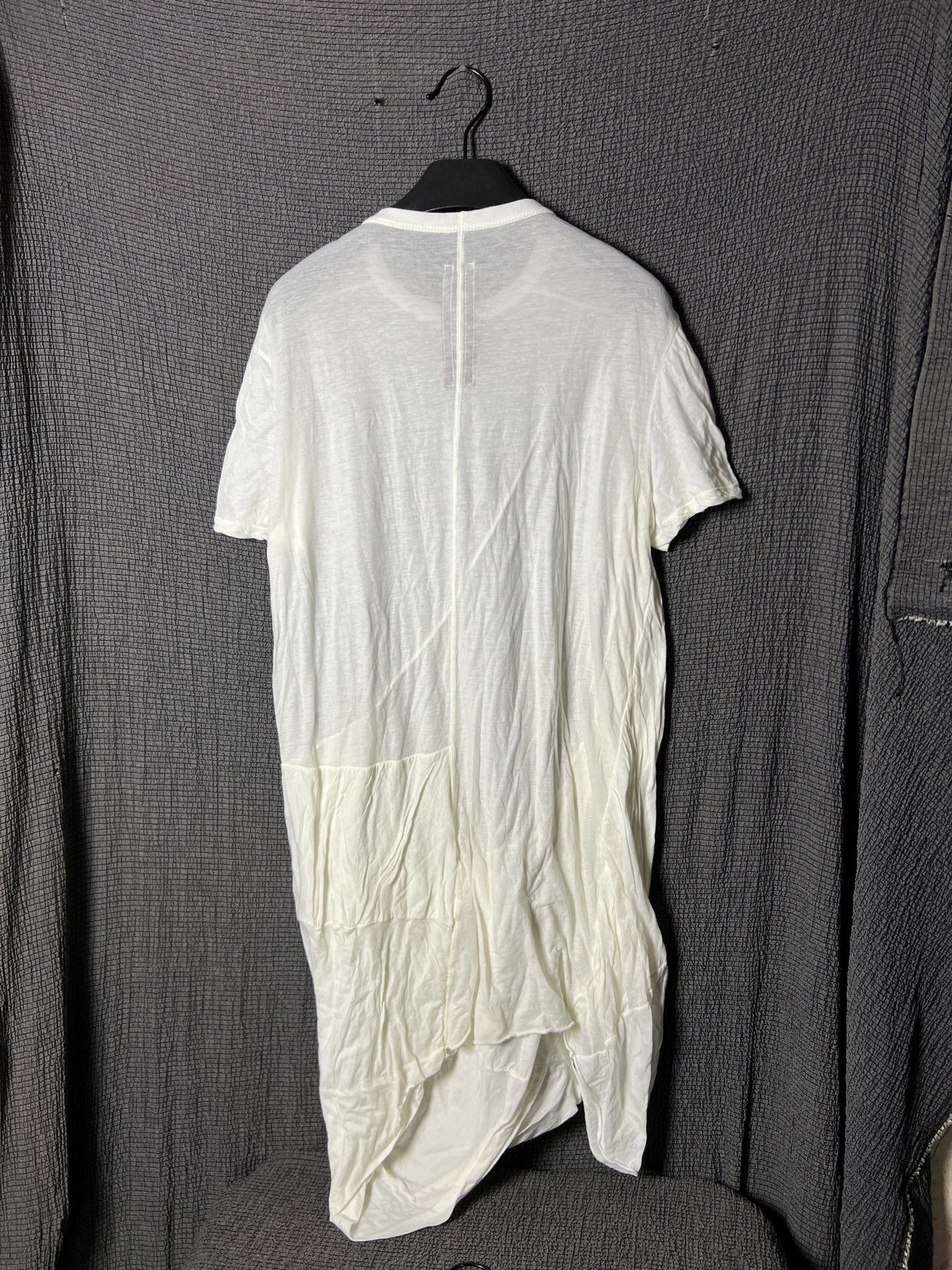 Rick Owens Rick Owens 17ss Spiral Twist Geometric Pleated T-Shirt Size US S / EU 44-46 / 1 - 2 Thumbnail