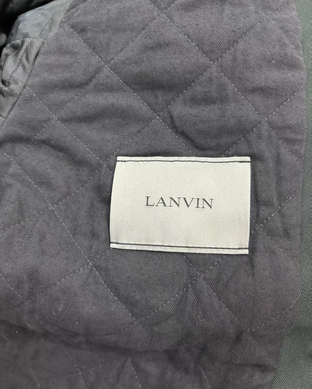 Lanvin Green Button-Up Bomber Jacket Size S Size US S / EU 44-46 / 1 - 7 Thumbnail