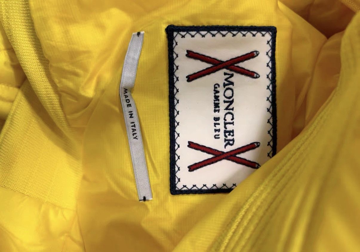 Moncler Yellow Quilted Puffer Vest - Size L Size US L / EU 52-54 / 3 - 5 Thumbnail
