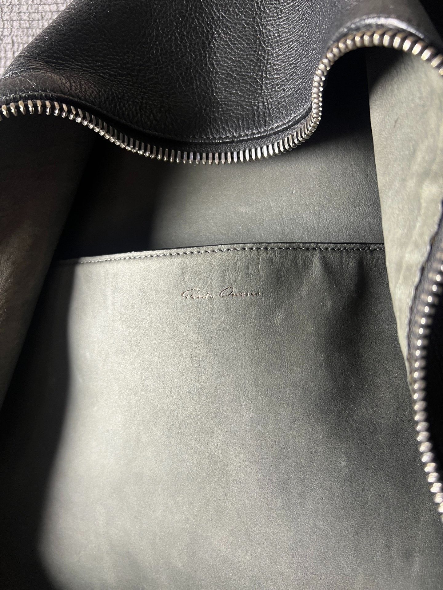 Rick Owens Rick Owens 18ss Pebbled Leather Backpack Size ONE SIZE - 8 Thumbnail