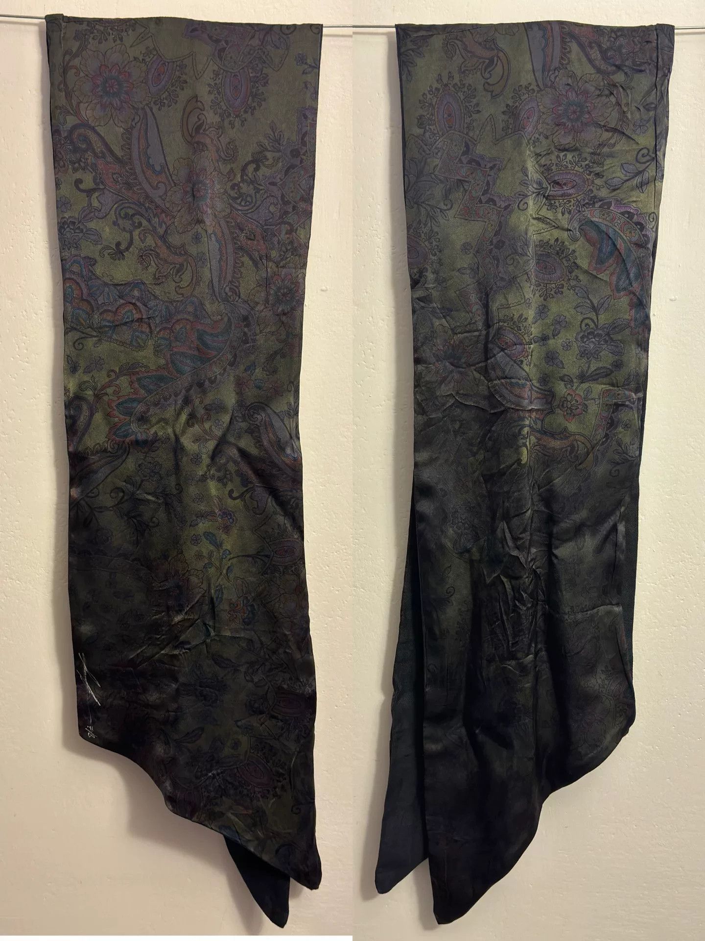 Geoffrey B. Small Geoffrey B. Small GBS Paisley Silk Scarf Size ONE SIZE - 2 Thumbnail