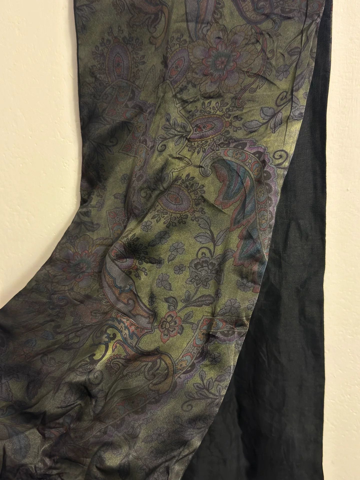 Geoffrey B. Small Geoffrey B. Small GBS Paisley Silk Scarf Size ONE SIZE - 4 Thumbnail