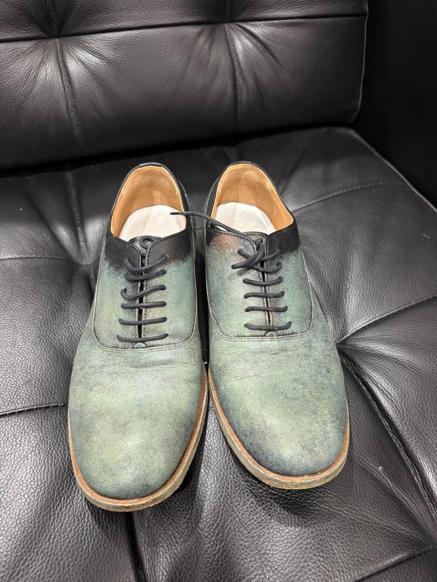 Maison Margiela Maison Margiela Gradient Dyed Derby Boots Size US 7.5 / EU 40-41 - 2 Thumbnail