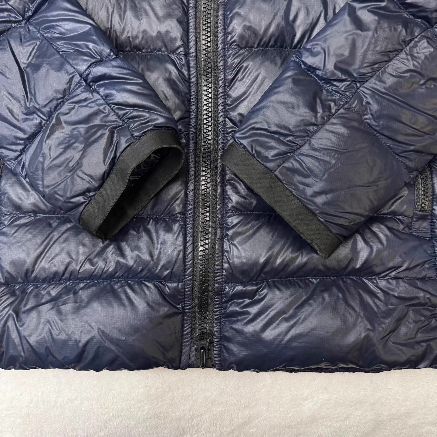 Canada Goose Blue Quilted Puffer Jacket with Zip Closure Size US M / EU 48-50 / 2 - 4 Thumbnail
