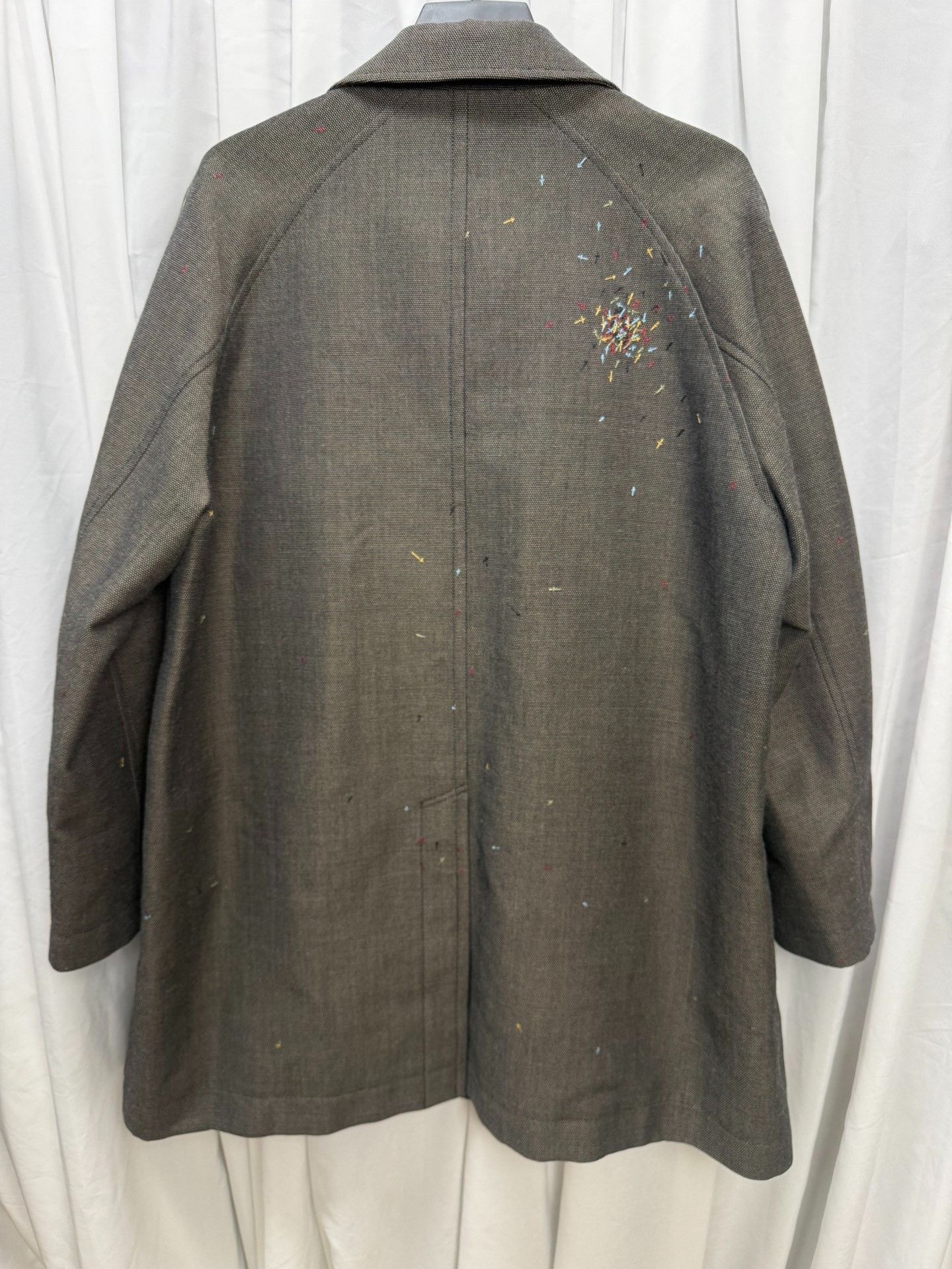 Undercover UNDERCOVER Hand-sewn Cross Embroidery Coat Size US M / EU 48-50 / 2 - 6 Thumbnail