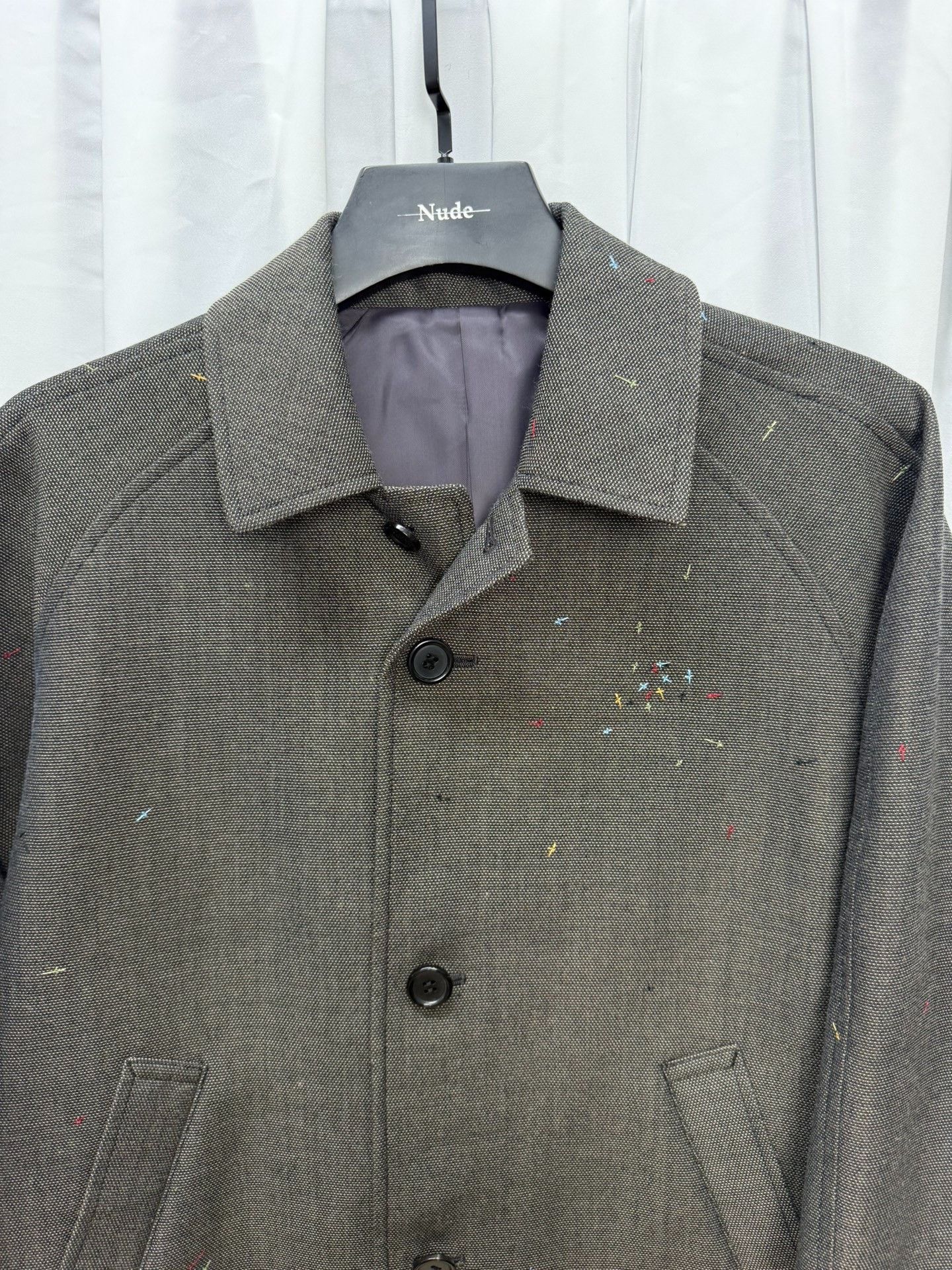 Undercover UNDERCOVER Hand-sewn Cross Embroidery Coat Size US M / EU 48-50 / 2 - 2 Thumbnail