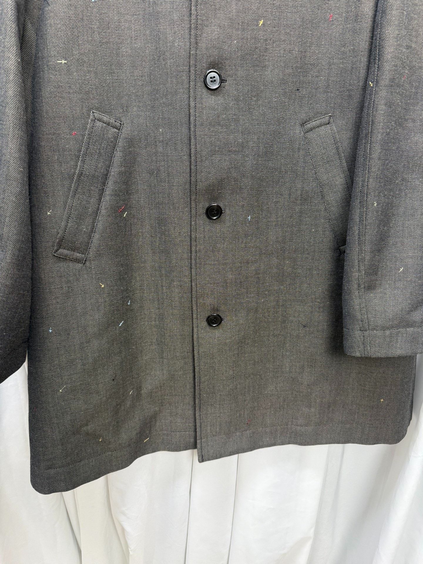 Undercover UNDERCOVER Hand-sewn Cross Embroidery Coat Size US M / EU 48-50 / 2 - 5 Thumbnail