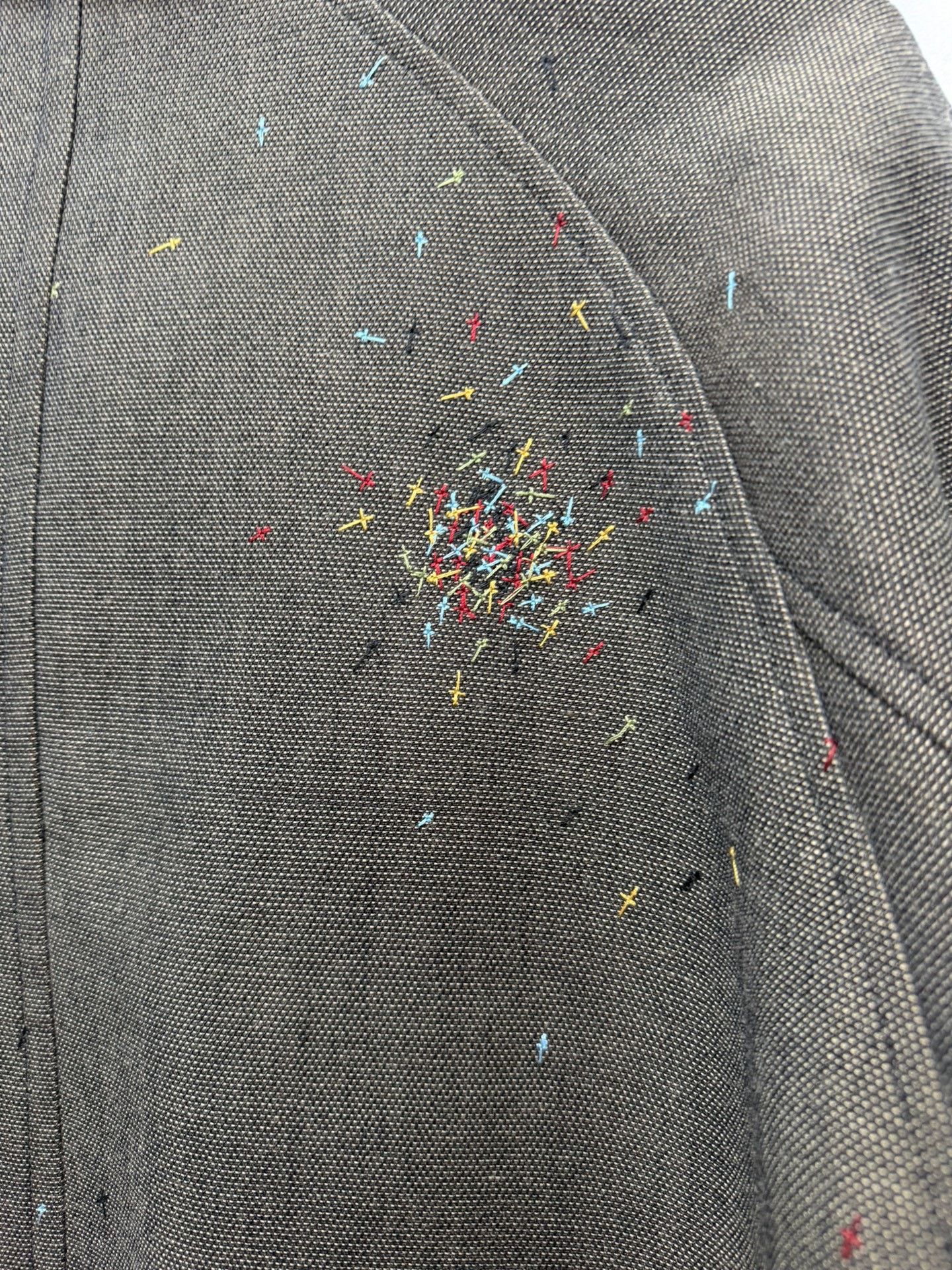 Undercover UNDERCOVER Hand-sewn Cross Embroidery Coat Size US M / EU 48-50 / 2 - 7 Thumbnail