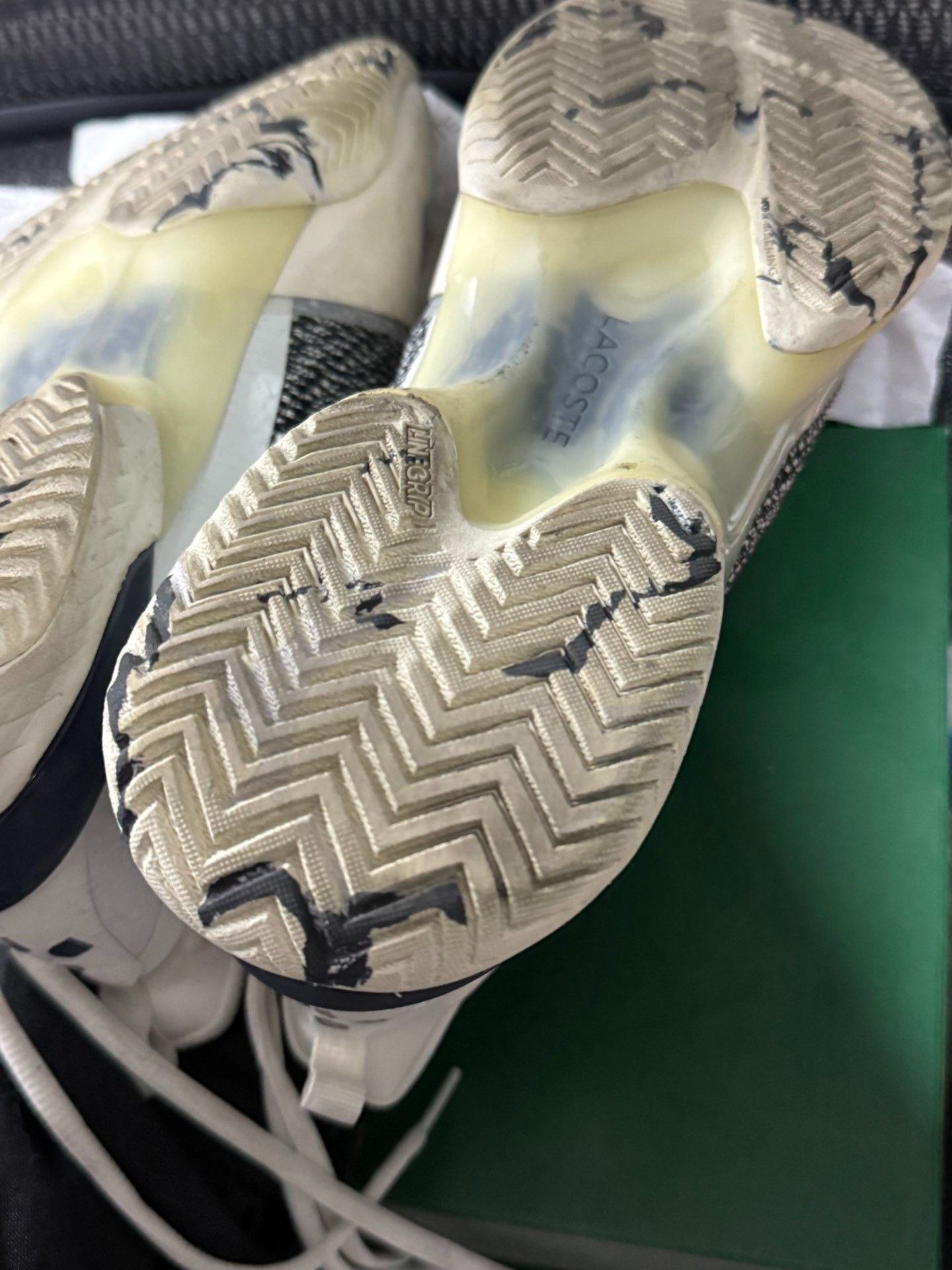 Lacoste Lacoste AG-LT23 Ultra Tennis Shoes Size US 10 / EU 43 - 5 Thumbnail
