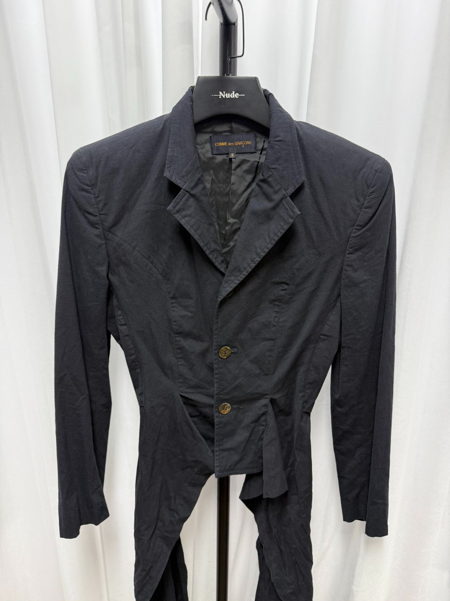 Comme des Garcons Comme des Garçons 90s Strap Blazer Size US S / EU 44-46 / 1 - 2 Thumbnail