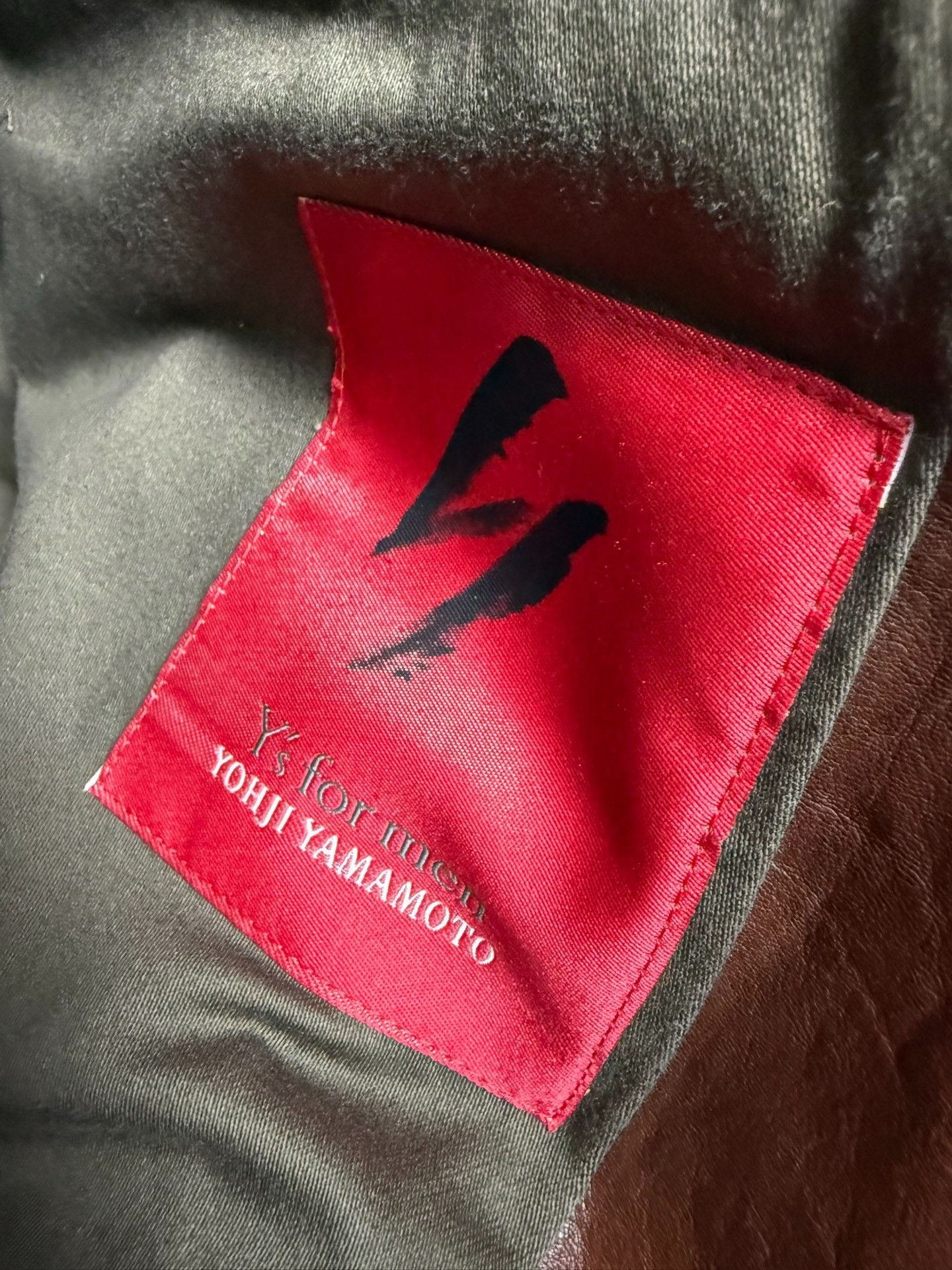 Y's for Men Yohji Yamamoto Y's Men's Leather Jacket Size US M / EU 48-50 / 2 - 8 Thumbnail