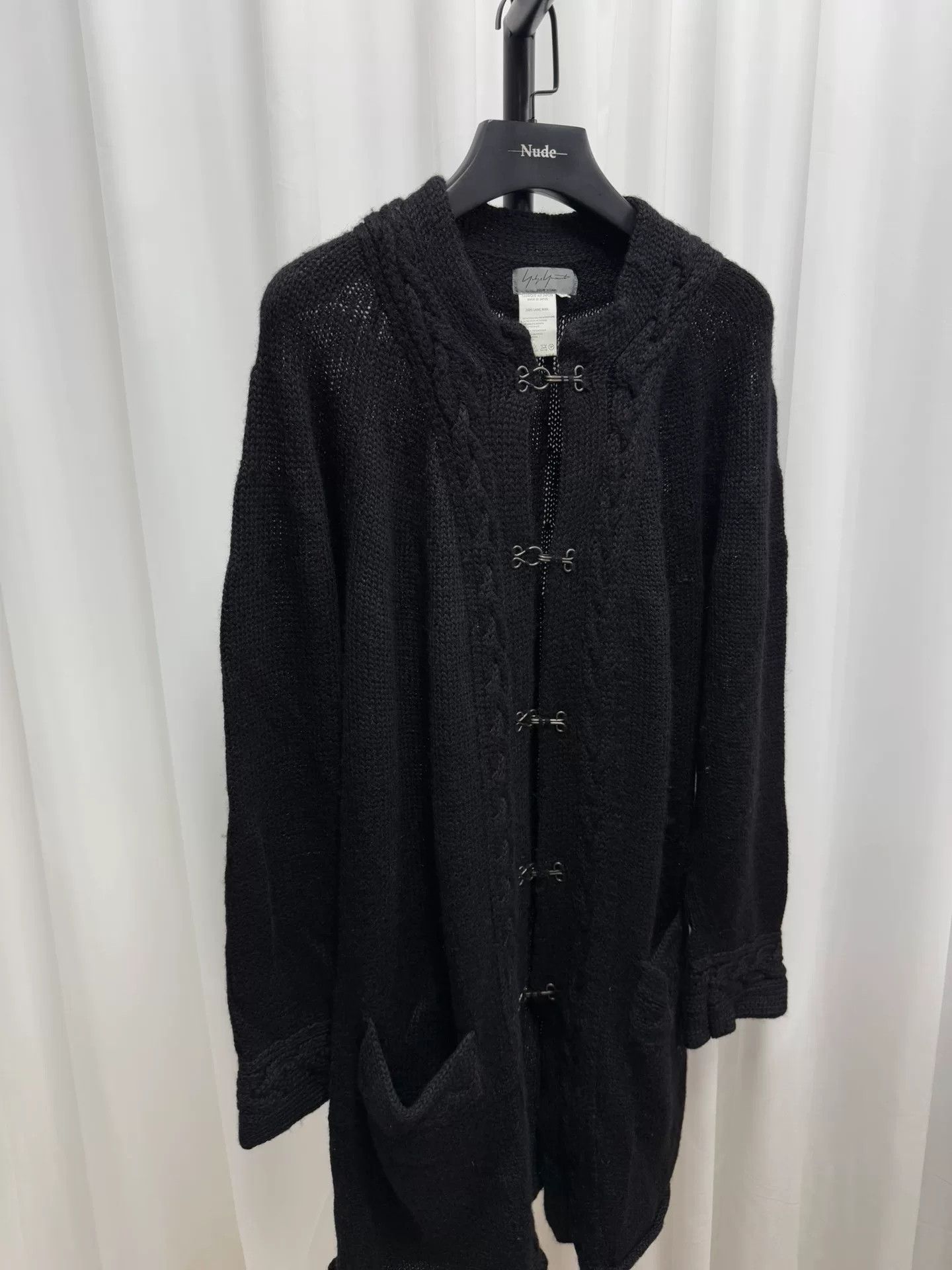 Yohji Yamamoto Yohji Yamamoto Pour Homme Sweater Coat M Size US M / EU 48-50 / 2 - 2 Thumbnail