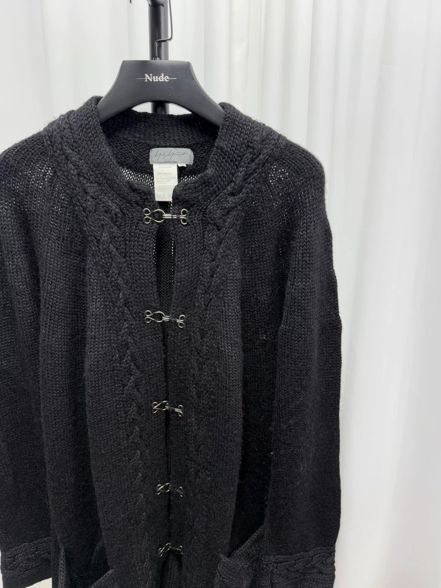 Yohji Yamamoto Yohji Yamamoto Pour Homme Sweater Coat M Size US M / EU 48-50 / 2 - 3 Thumbnail