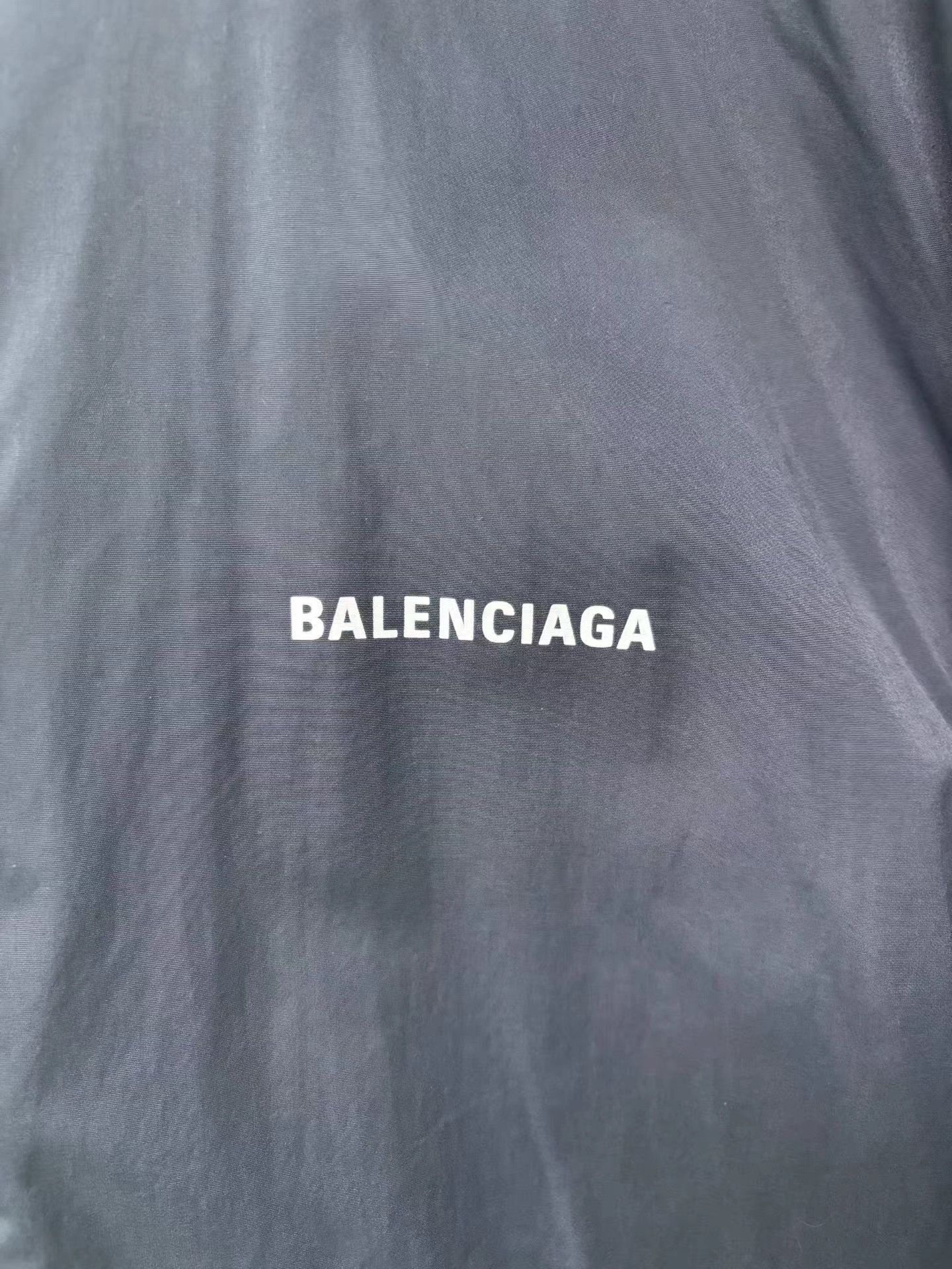 Balenciaga Black Lightweight Hooded Jacket Size S Size US S / EU 44-46 / 1 - 5 Thumbnail