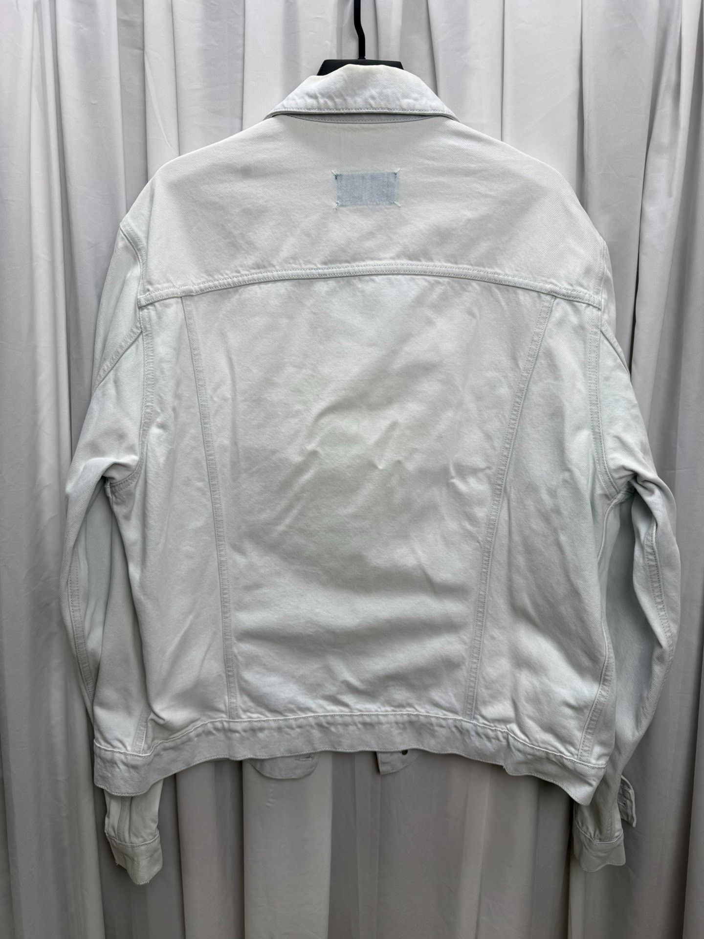 Maison Margiela MAISON MARGIELA 20SS Painted Washed Denim Jacket Size US L / EU 52-54 / 3 - 6 Thumbnail