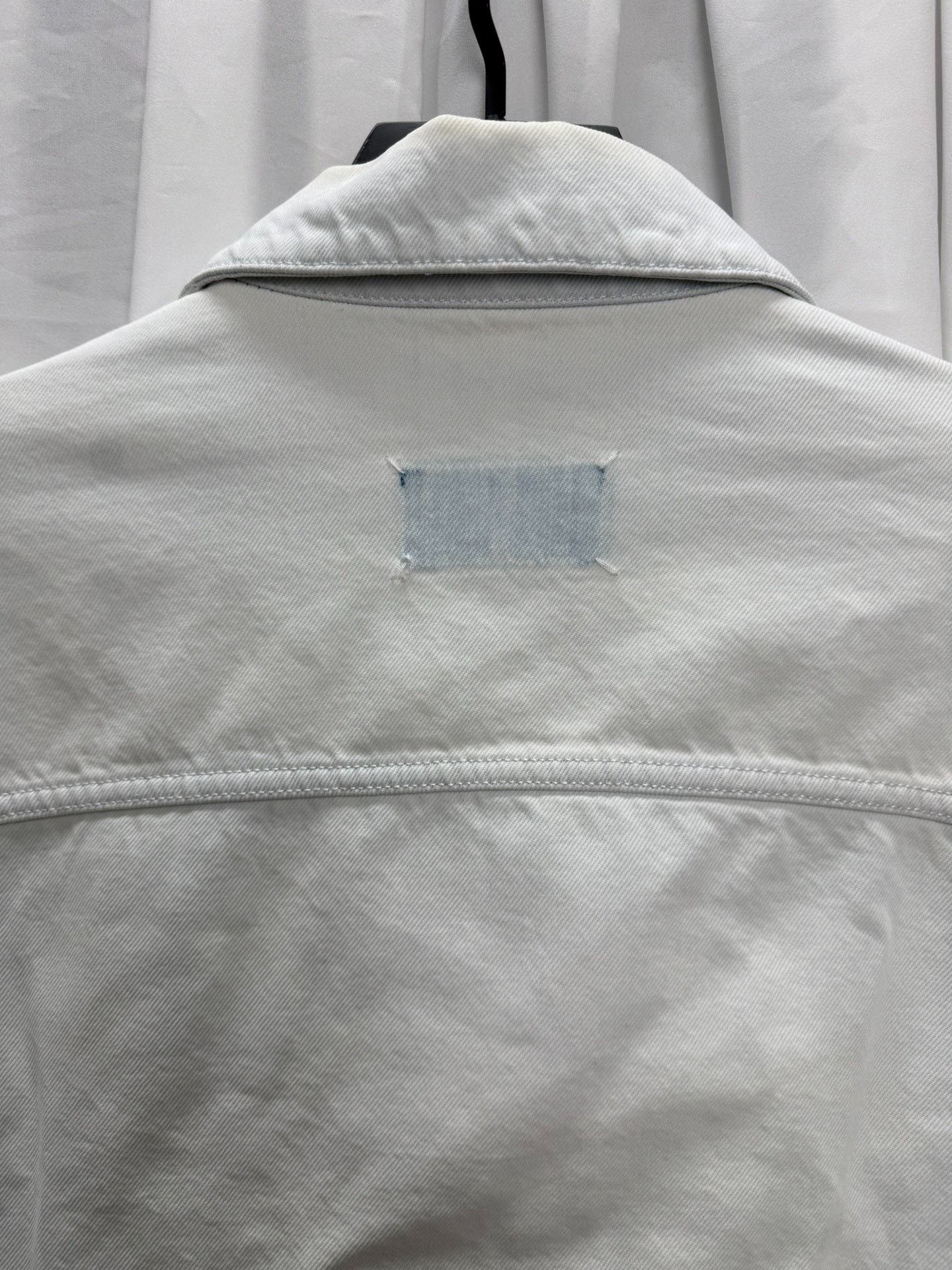 Maison Margiela MAISON MARGIELA 20SS Painted Washed Denim Jacket Size US L / EU 52-54 / 3 - 7 Thumbnail