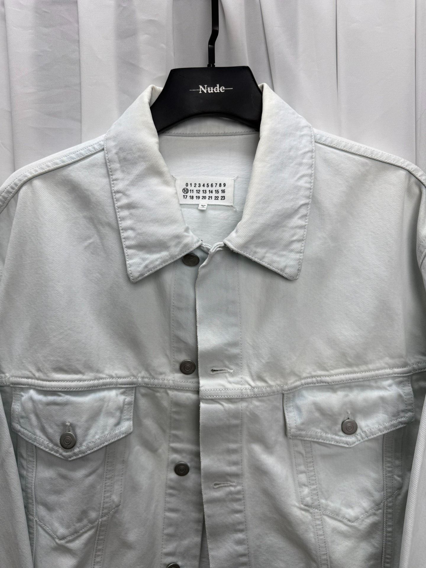 Maison Margiela MAISON MARGIELA 20SS Painted Washed Denim Jacket Size US L / EU 52-54 / 3 - 4 Thumbnail