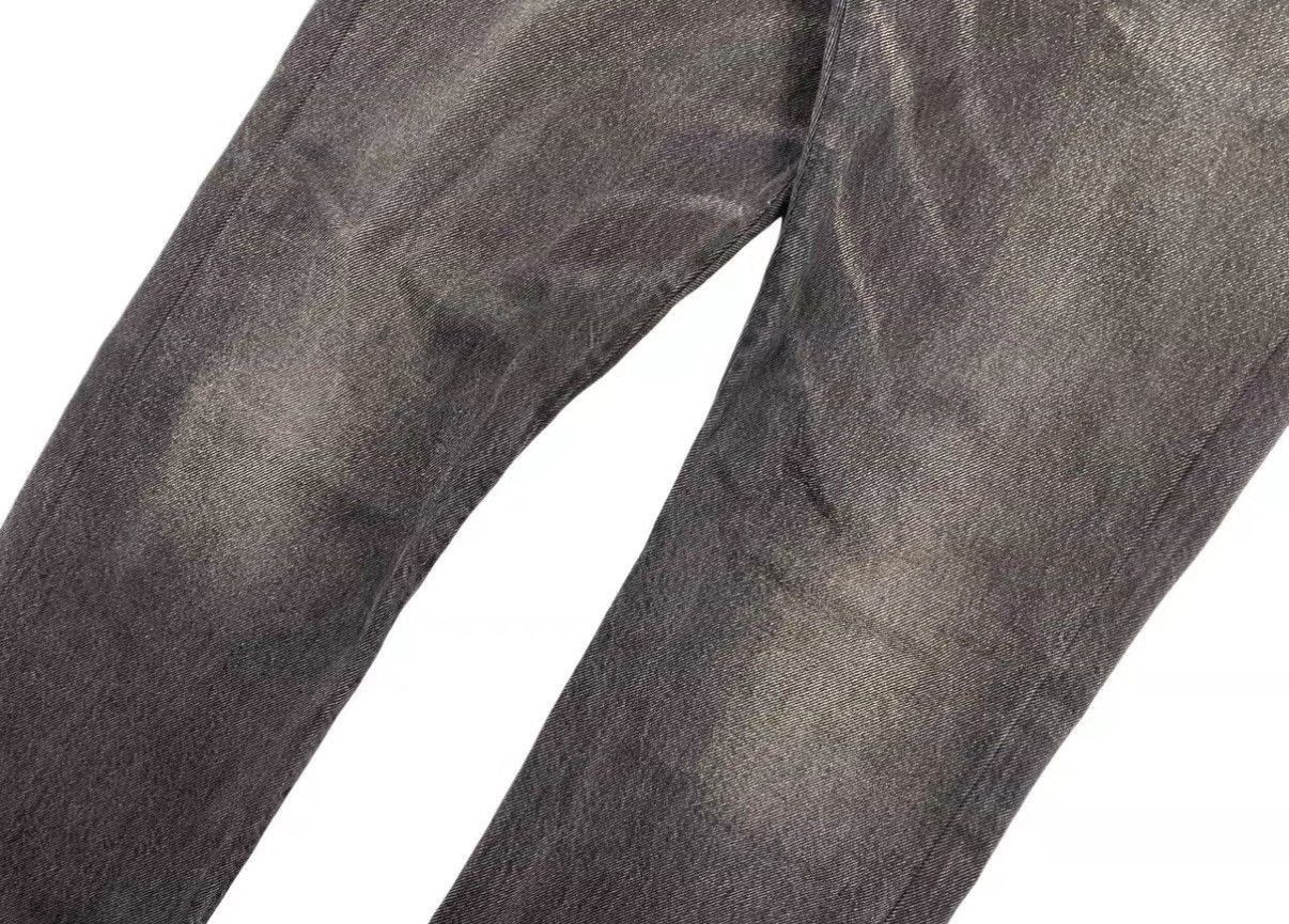 Levi's Black Denim Straight-Leg Pants Size US 34 / EU 50 - 4 Thumbnail