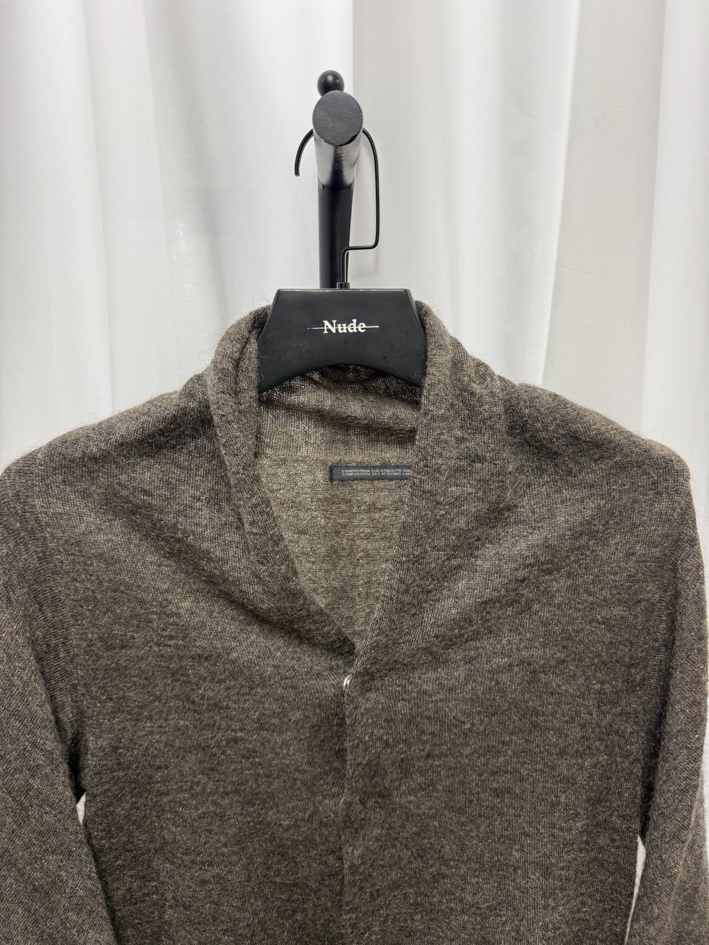 Y's Yohji Yamamoto Y's Mohair Cape Cardigan Size L / US 10 / IT 46 - 4 Thumbnail