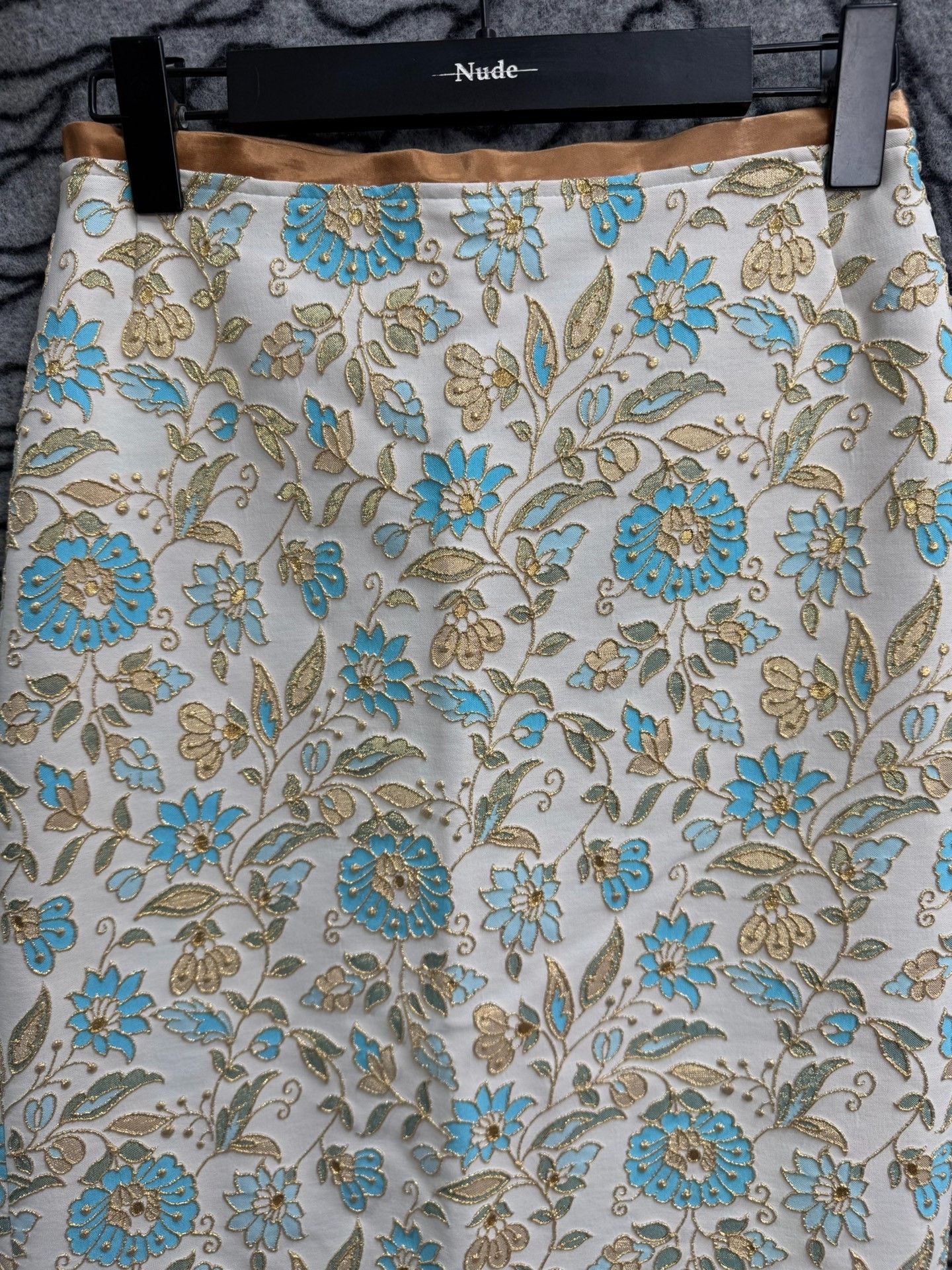 Dries Van Noten Dries van Noten Embroidery Midi Skirt Size 34" / US 12 / IT 48 - 2 Thumbnail