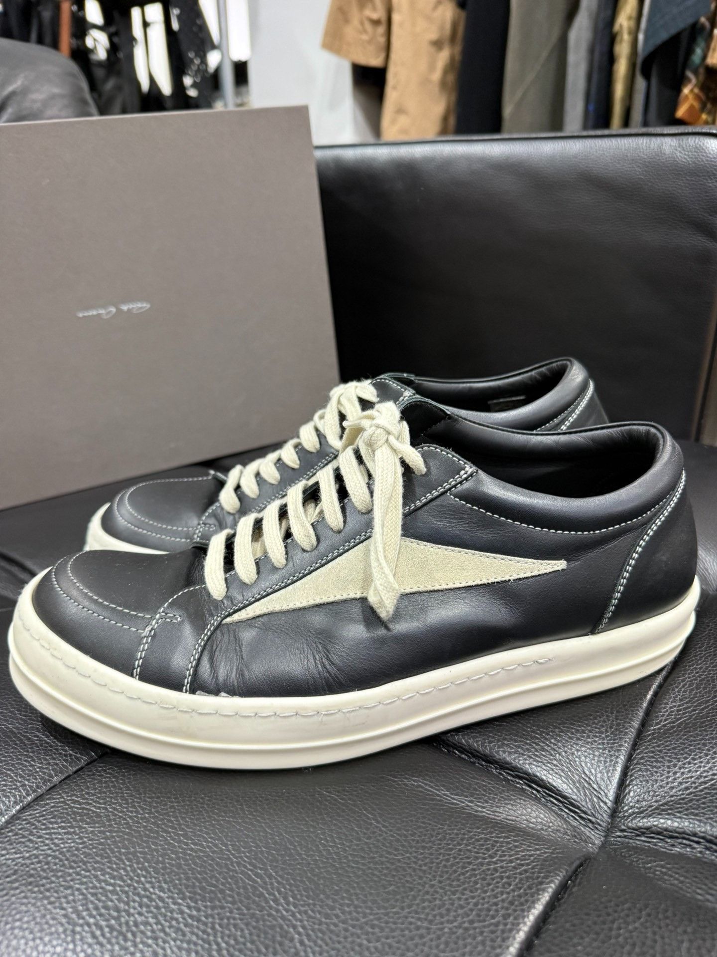 Rick Owens Rick Owens x Vans Main Line Sneakers Size US 9 / EU 42 - 3 Thumbnail
