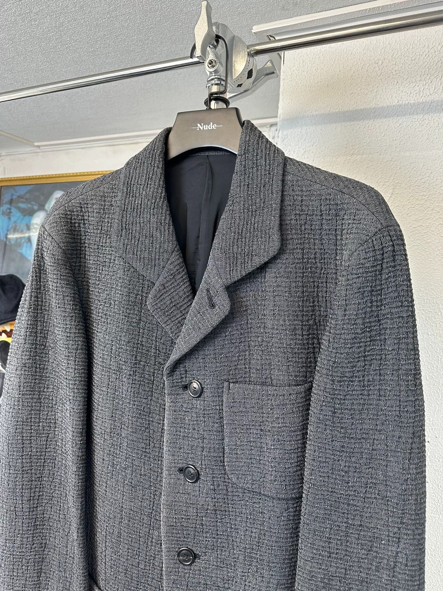 Issey Miyake Issey Miyake Men Pleated Blazer Size US M / EU 48-50 / 2 - 2 Thumbnail