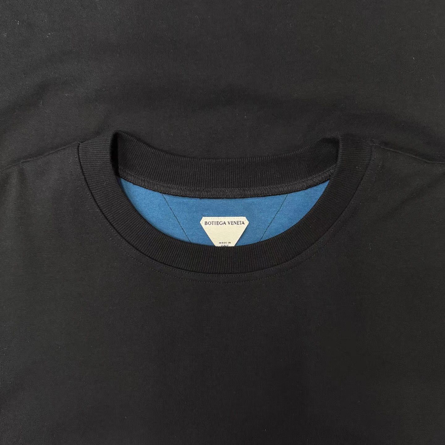 Bottega Veneta Black Short-Sleeve Crewneck T-Shirt Size US L / EU 52-54 / 3 - 2 Thumbnail