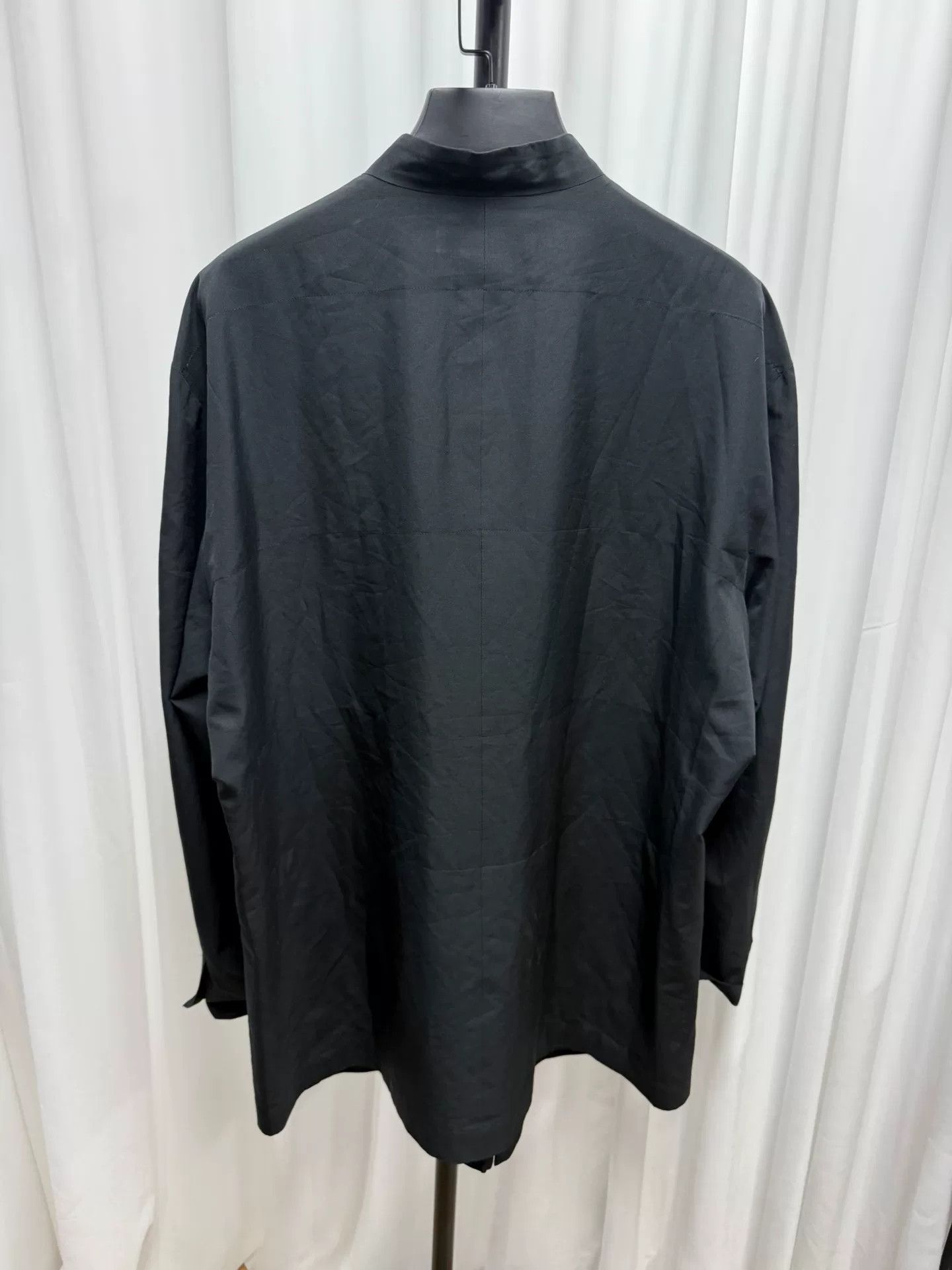 Issey Miyake Issey Miyake Men Loose Stand-Collar Blazer Size US XL / EU 56 / 4 - 5 Thumbnail