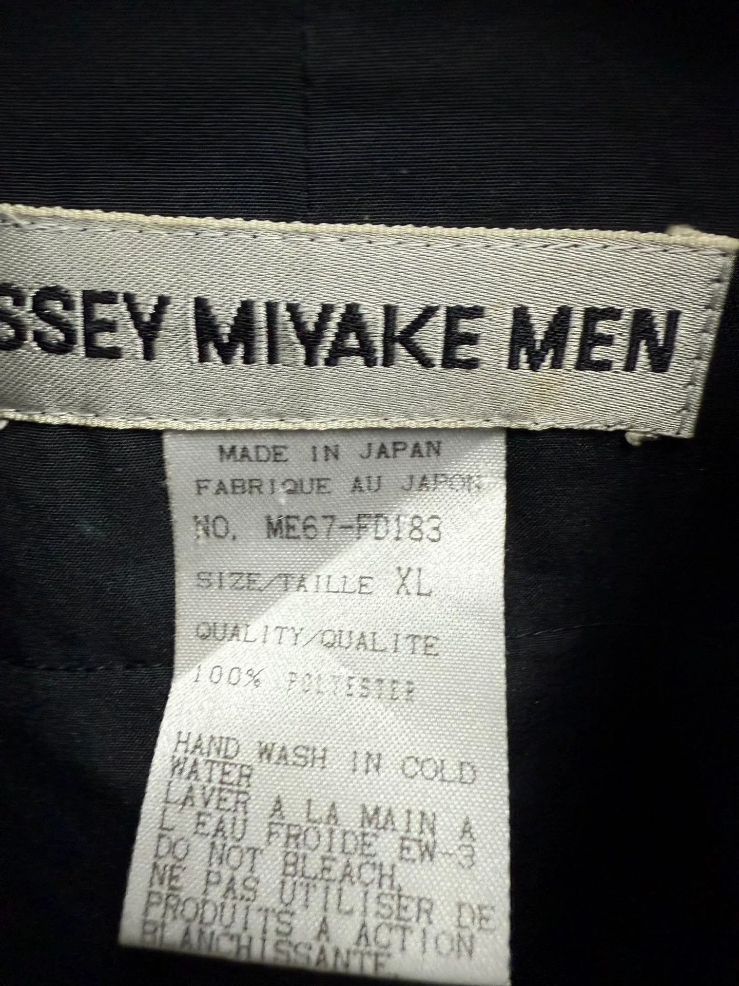 Issey Miyake Issey Miyake Men Loose Stand-Collar Blazer Size US XL / EU 56 / 4 - 4 Thumbnail
