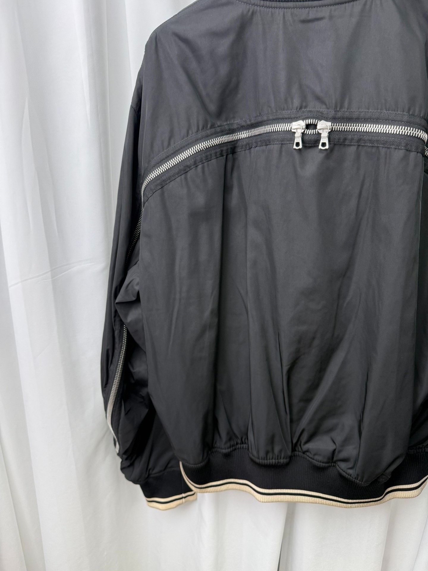 Dries Van Noten Dries Van Noten Back Zip Bomber Jacket Size US L / EU 52-54 / 3 - 7 Thumbnail