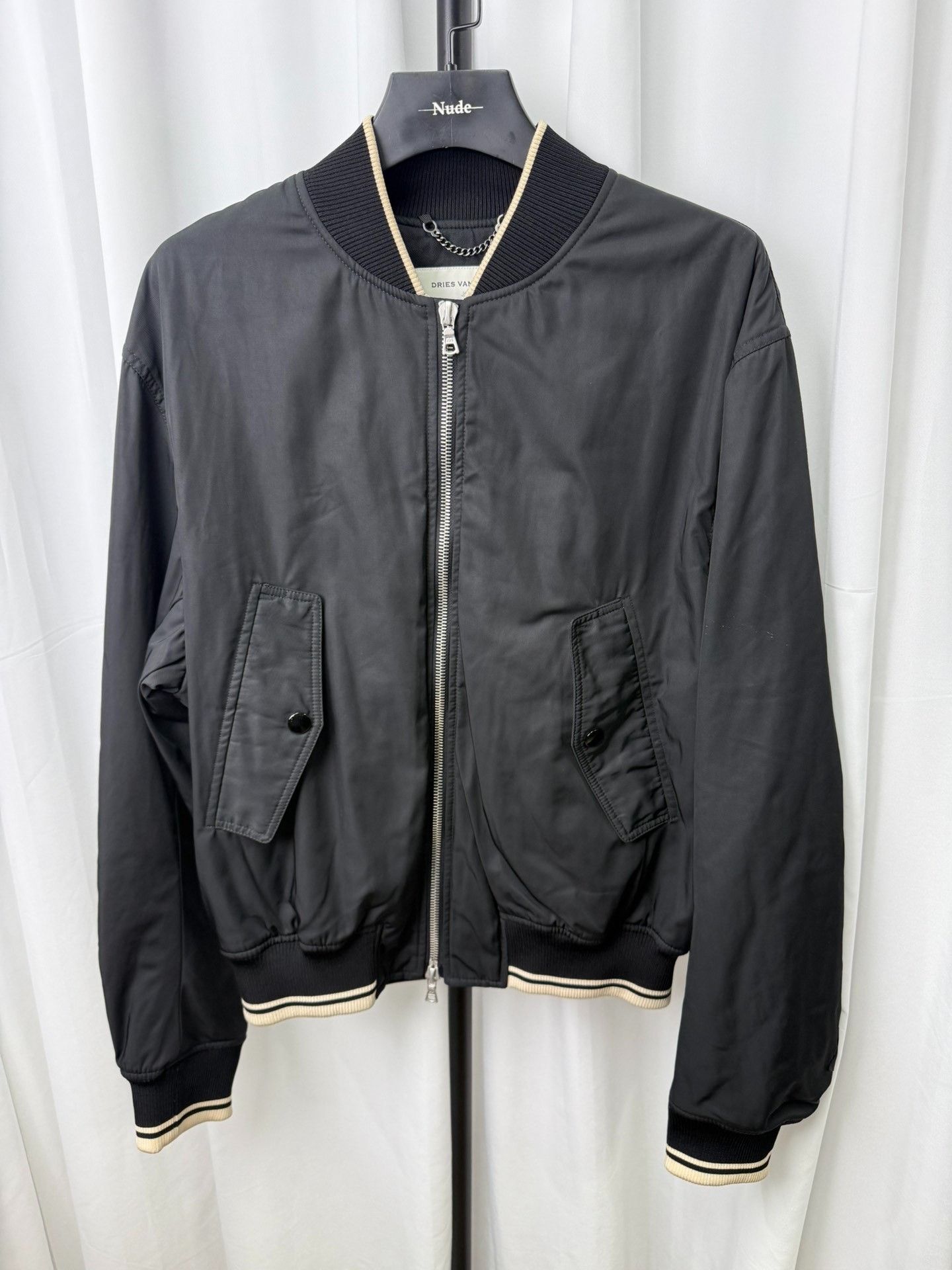 Dries Van Noten Dries Van Noten Back Zip Bomber Jacket Size US L / EU 52-54 / 3 - 2 Thumbnail