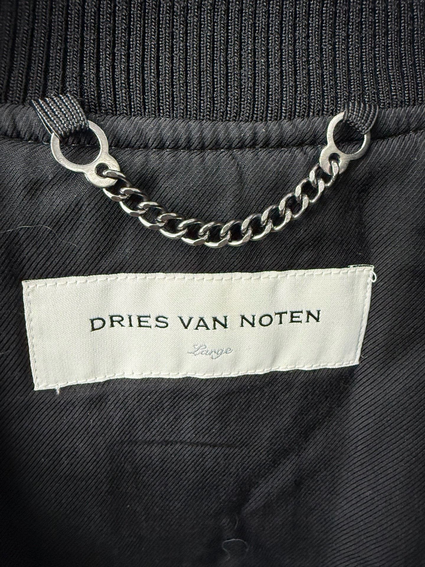 Dries Van Noten Dries Van Noten Back Zip Bomber Jacket Size US L / EU 52-54 / 3 - 6 Thumbnail