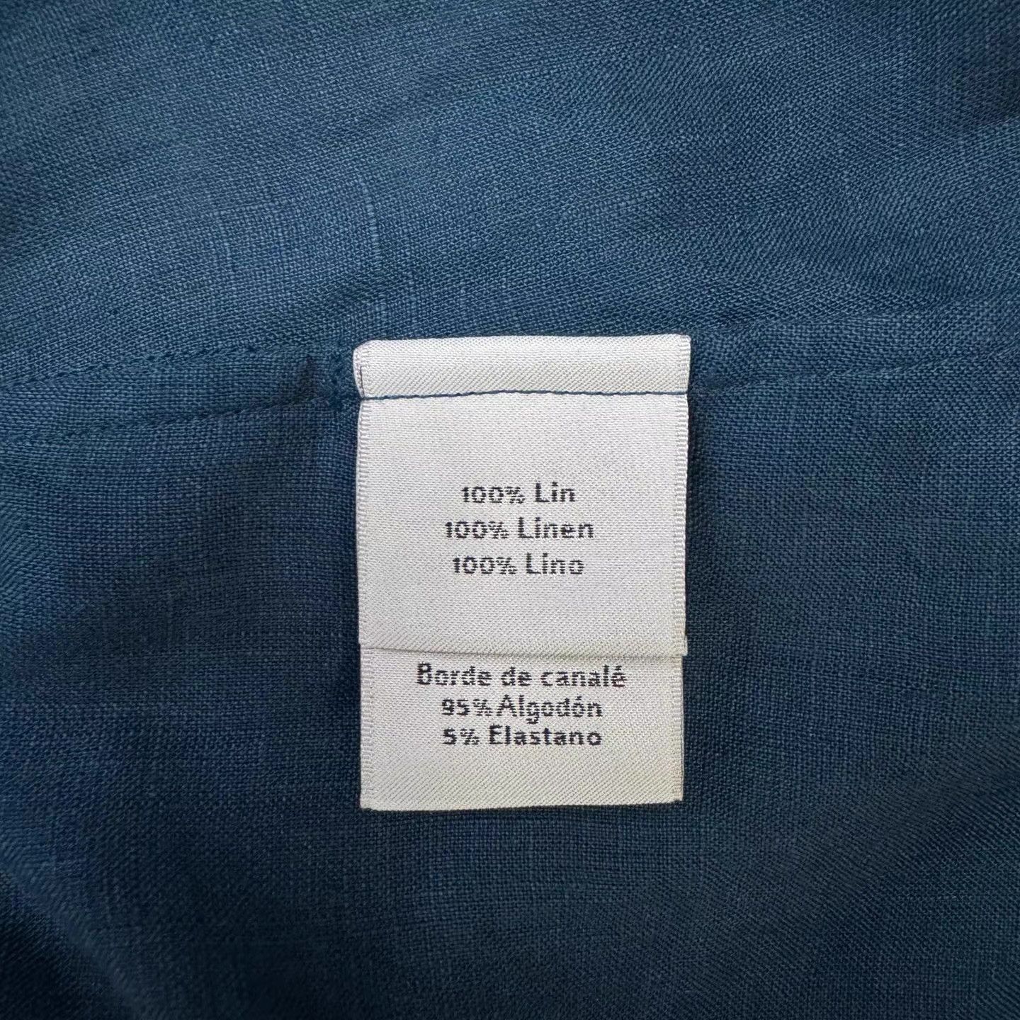 Hermes Blue Zip-Front Bomber Jacket Size L Size US L / EU 52-54 / 3 - 4 Thumbnail