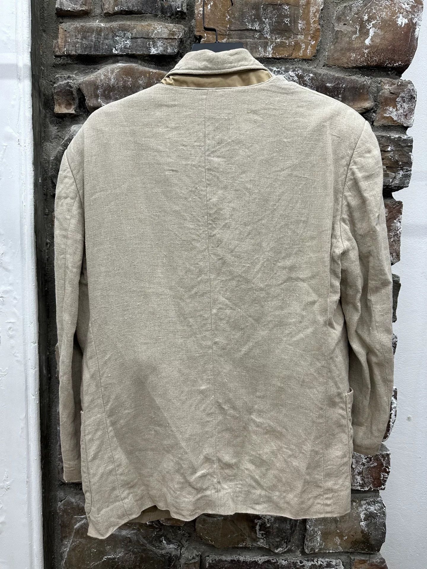 Issey Miyake Issey Miyake Deconstructed Linen Suit Size US M / EU 48-50 / 2 - 4 Thumbnail