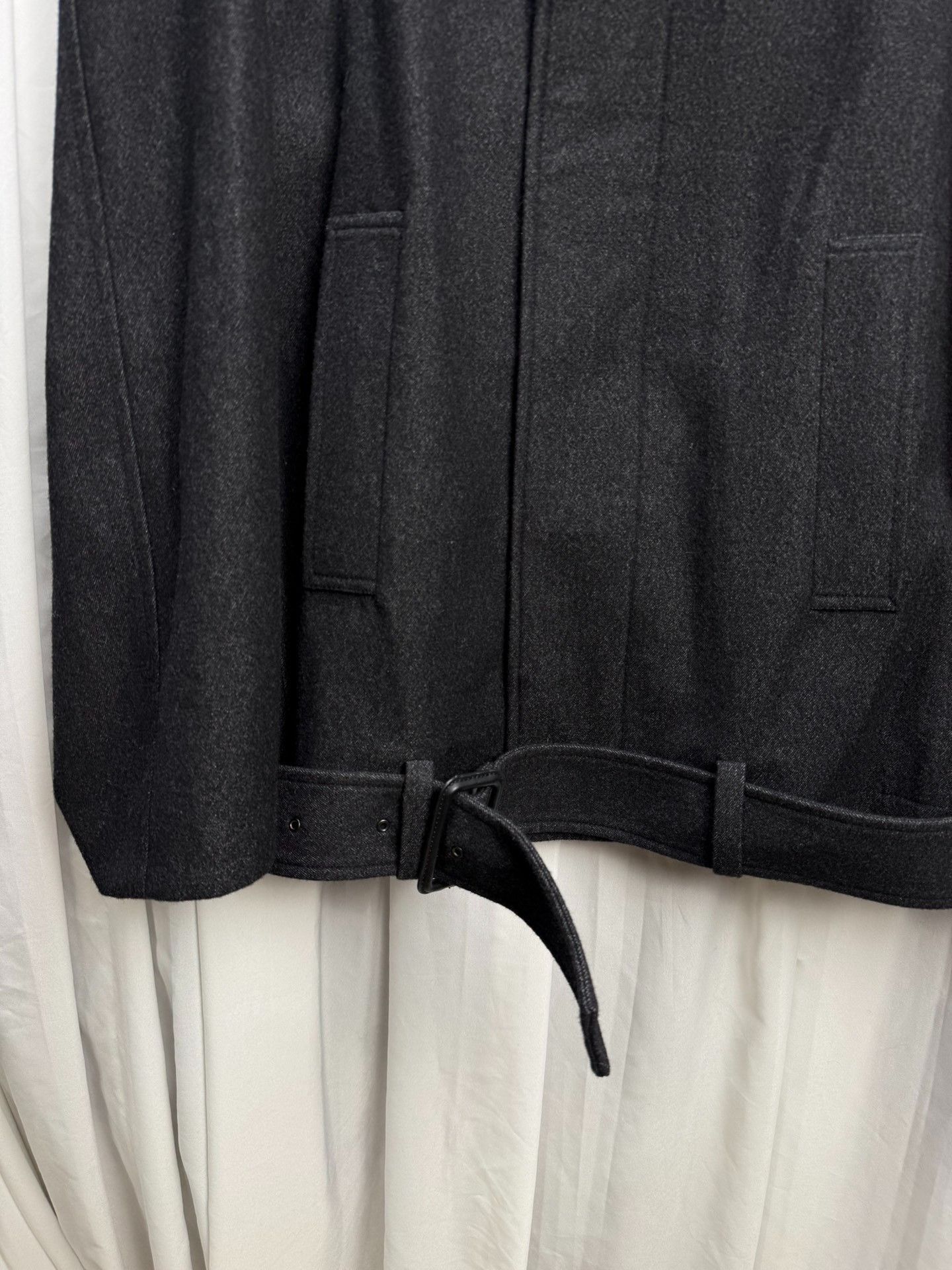 Lemaire Lemaire Drop-Shoulder Wool Jacket Size US L / EU 52-54 / 3 - 4 Thumbnail