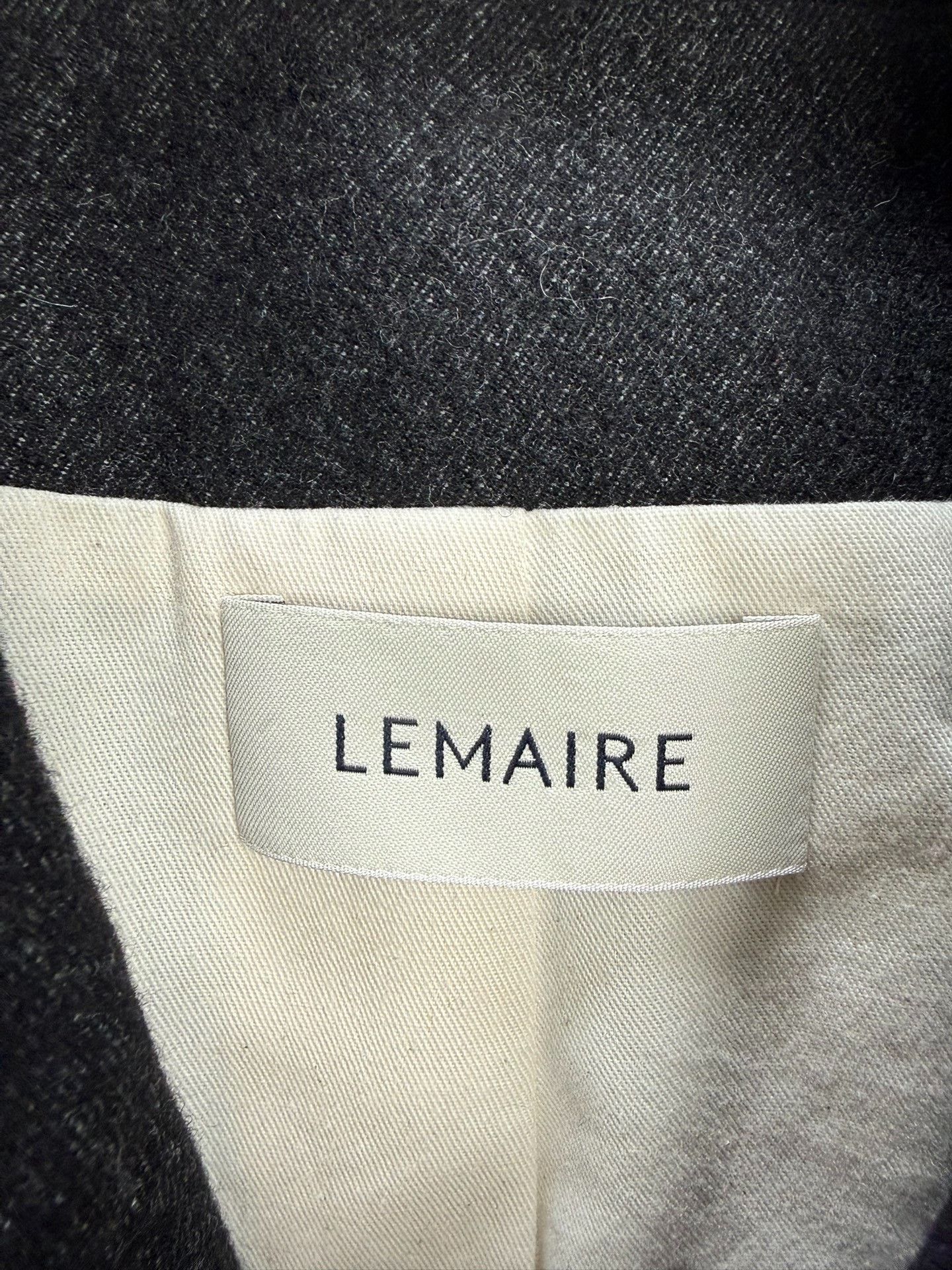 Lemaire Lemaire Drop-Shoulder Wool Jacket Size US L / EU 52-54 / 3 - 8 Thumbnail
