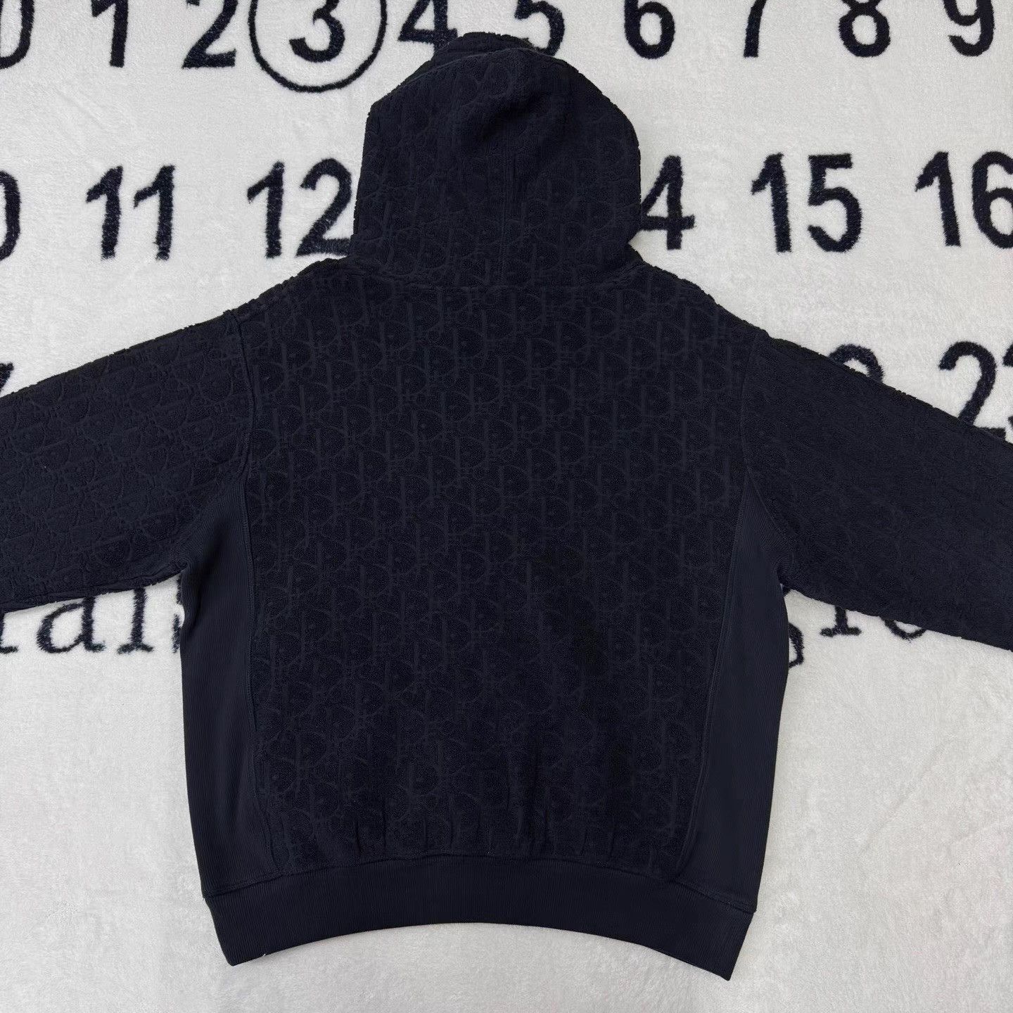 Dior Blue Patterned Hoodie with Drawstring Size US L / EU 52-54 / 3 - 3 Thumbnail