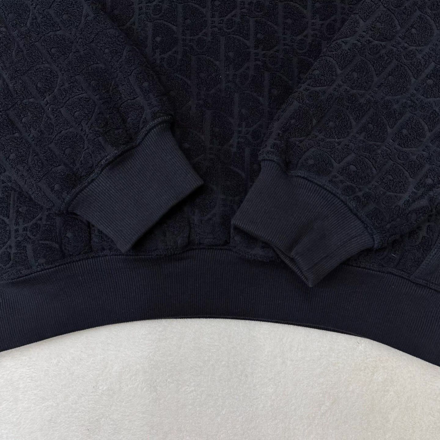 Dior Blue Patterned Hoodie with Drawstring Size US L / EU 52-54 / 3 - 2 Thumbnail