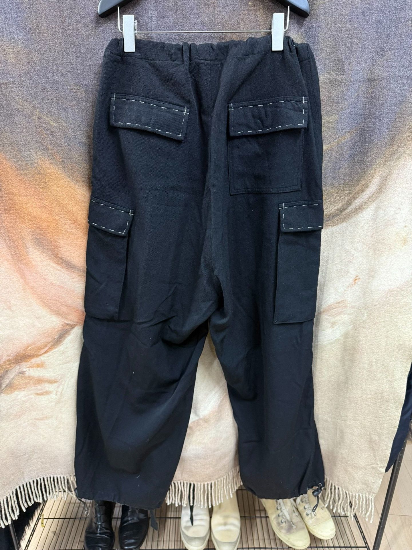 Yohji Yamamoto Yohji Yamamoto Y's Men's Cargo Pants Size US 32 / EU 48 - 3 Thumbnail