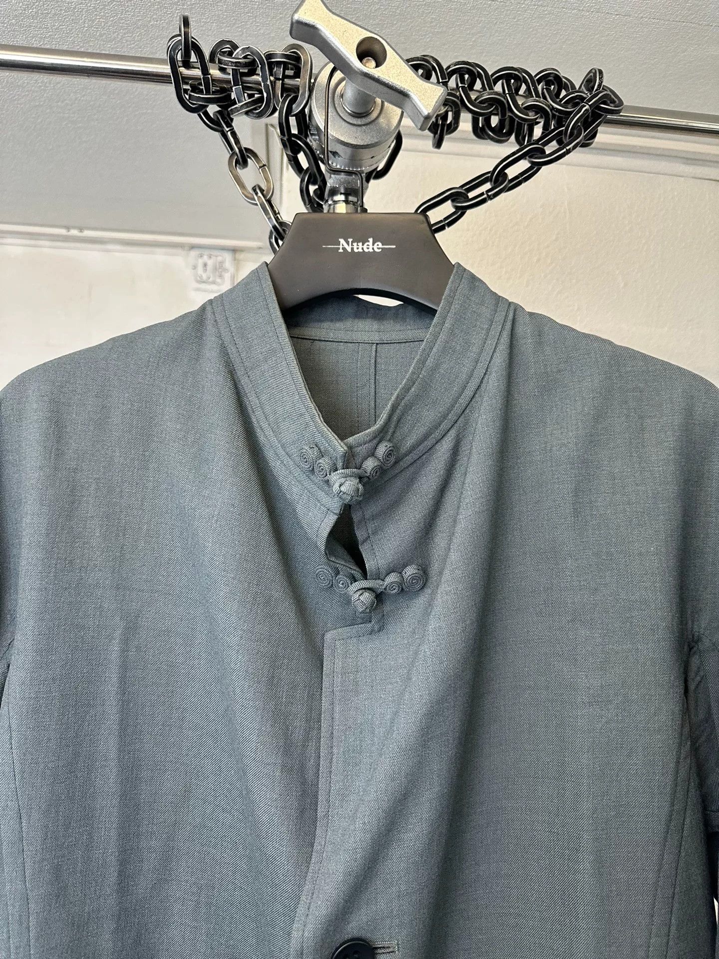 Yohji Yamamoto Yohji Yamamoto Y's Men's Mandarin Collar Suit Size US M / EU 48-50 / 2 - 3 Thumbnail
