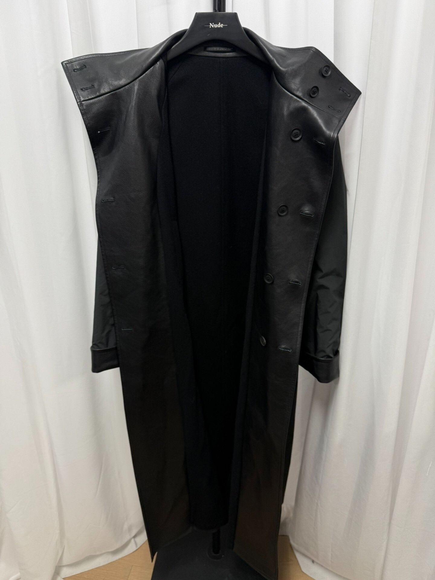 Yohji Yamamoto Yohji Yamamoto Pour Homme 24AW Reversible Coat Size US M / EU 48-50 / 2 - 8 Thumbnail