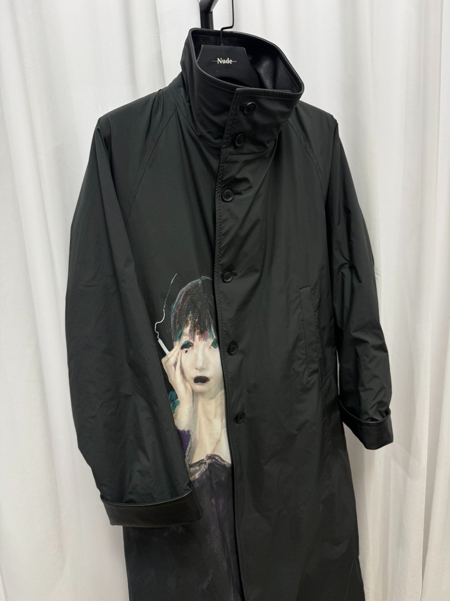 Yohji Yamamoto Yohji Yamamoto Pour Homme 24AW Reversible Coat Size US M / EU 48-50 / 2 - 3 Thumbnail