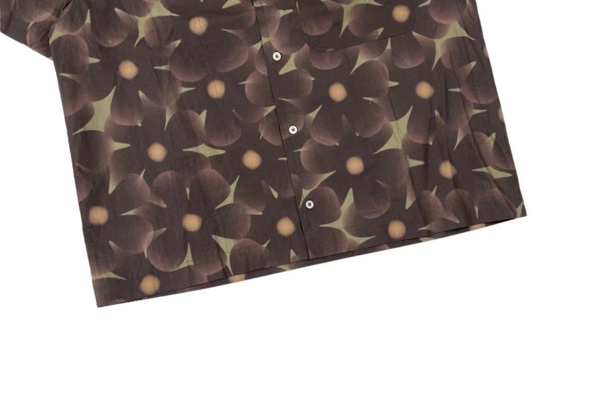 Jacquemus Brown Floral Print Short Sleeve Shirt Size US M / EU 48-50 / 2 - 4 Thumbnail
