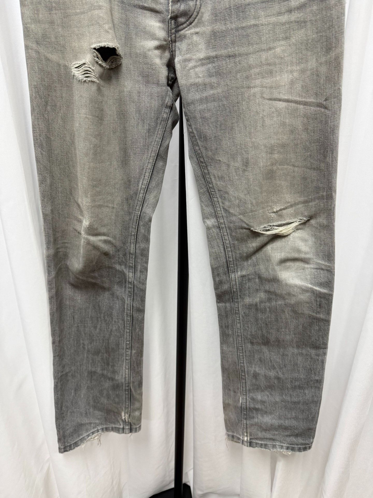 Helmut Lang Helmut Lang Distressed Washed Jeans Size US 32 / EU 48 - 3 Thumbnail