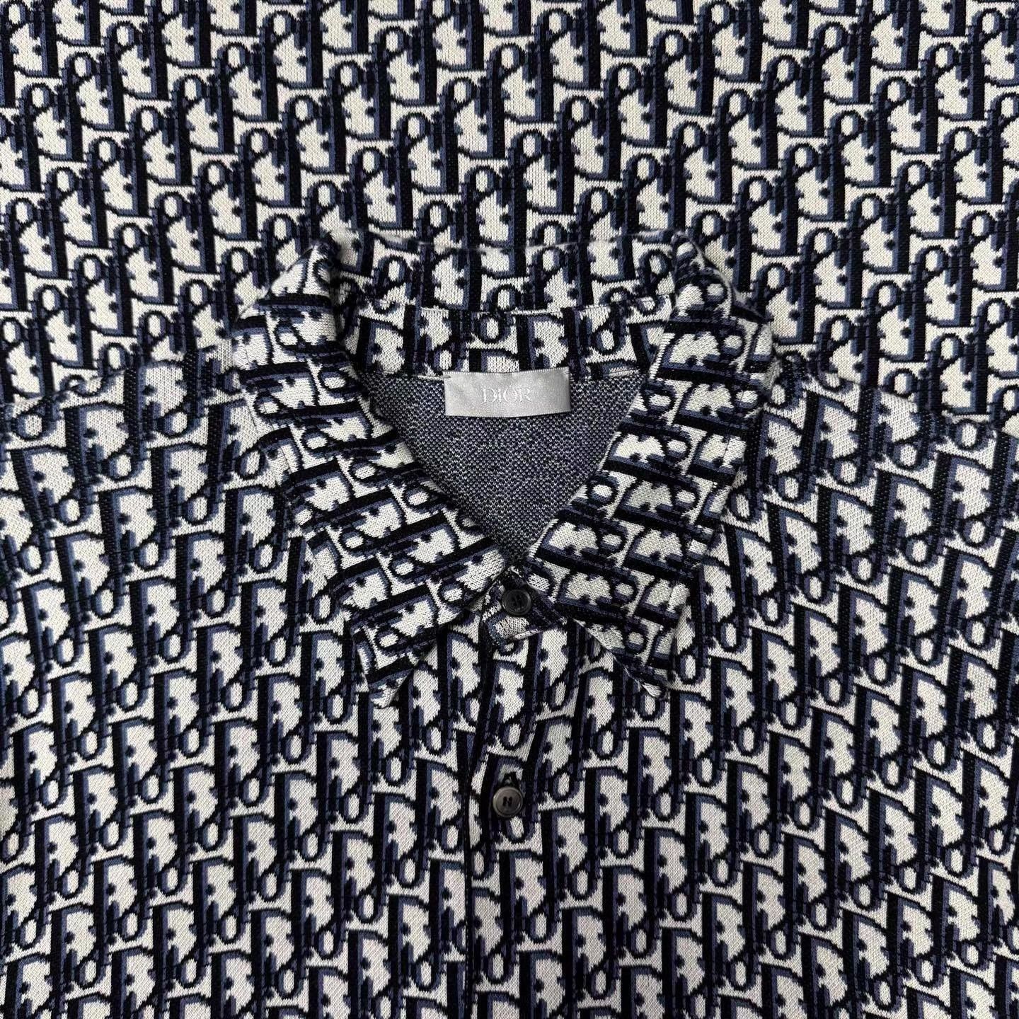 Dior Multi Pattern Long Sleeve Button-Up Shirt Size US L / EU 52-54 / 3 - 4 Thumbnail