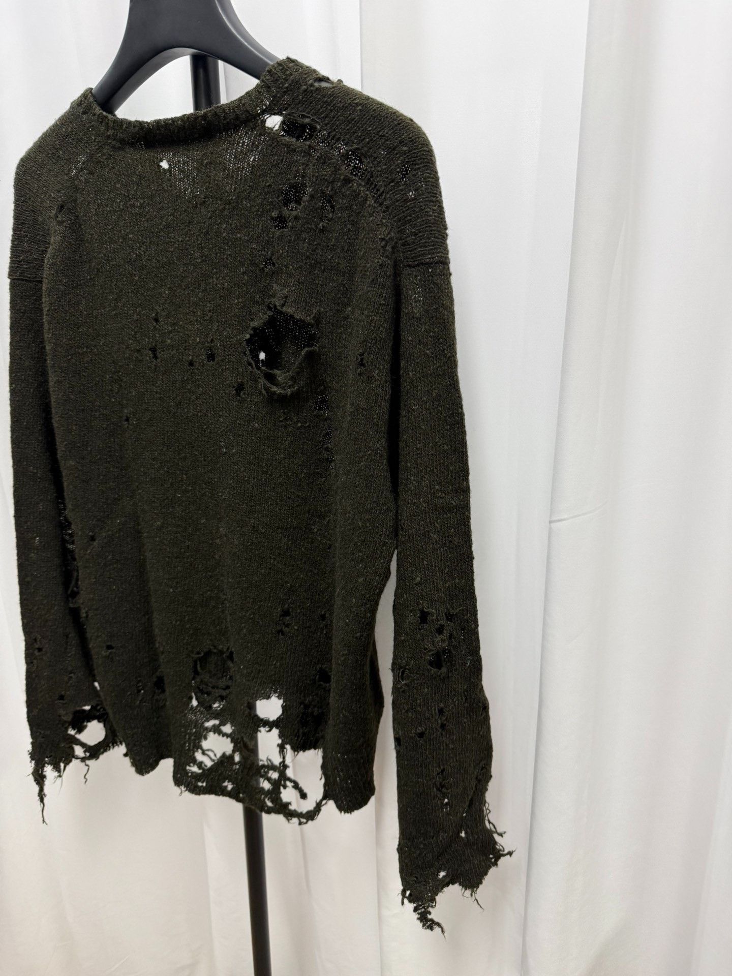 Comme des Garcons Comme des Garcons 90s Distressed Sweater Size US M / EU 48-50 / 2 - 8 Thumbnail