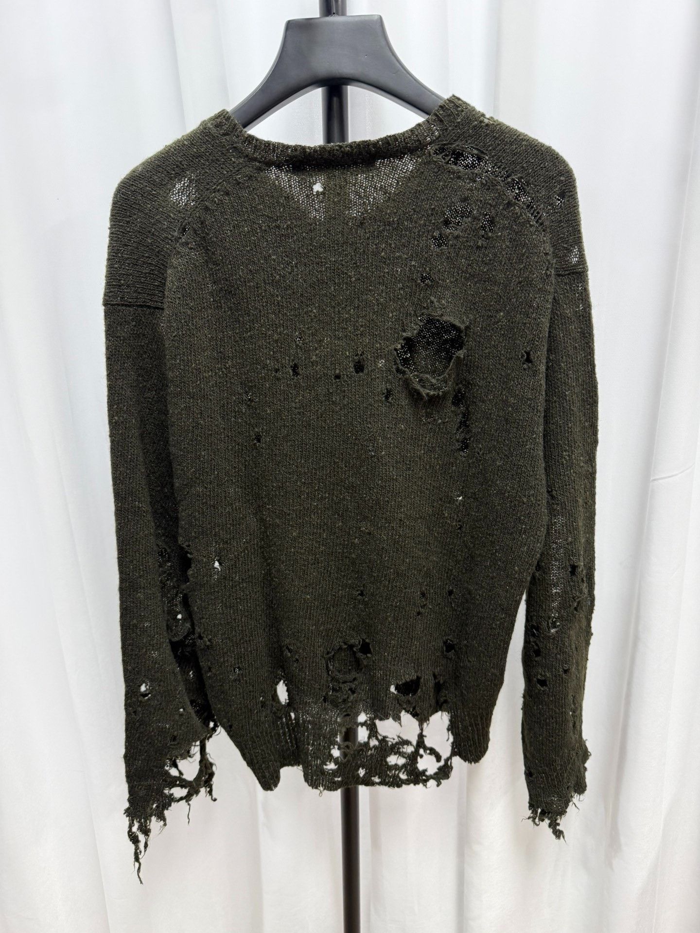 Comme des Garcons Comme des Garcons 90s Distressed Sweater Size US M / EU 48-50 / 2 - 5 Thumbnail