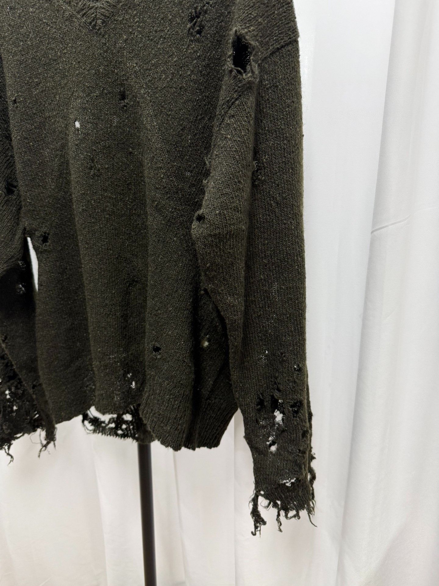 Comme des Garcons Comme des Garcons 90s Distressed Sweater Size US M / EU 48-50 / 2 - 2 Thumbnail