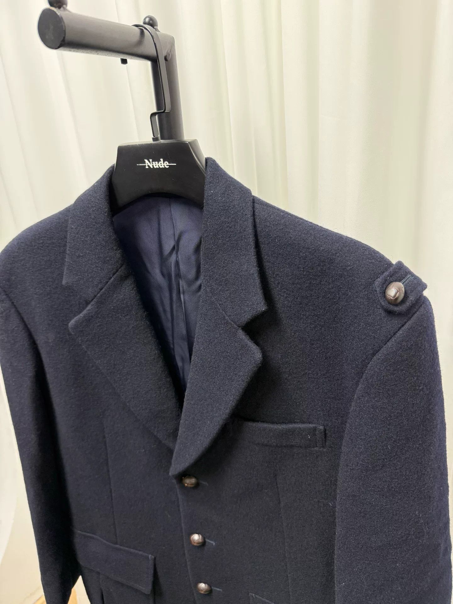 Yohji Yamamoto Yohji Yamamoto Pour Homme Wool Blazer Size US M / EU 48-50 / 2 - 3 Thumbnail